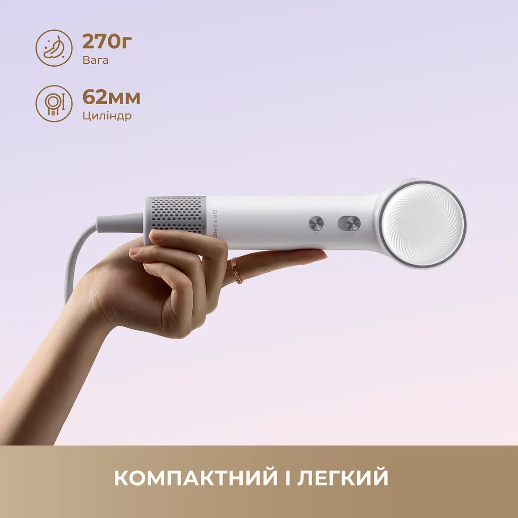 Фен Dreame Hair MINI Pink (AHG11AP) - фото 2