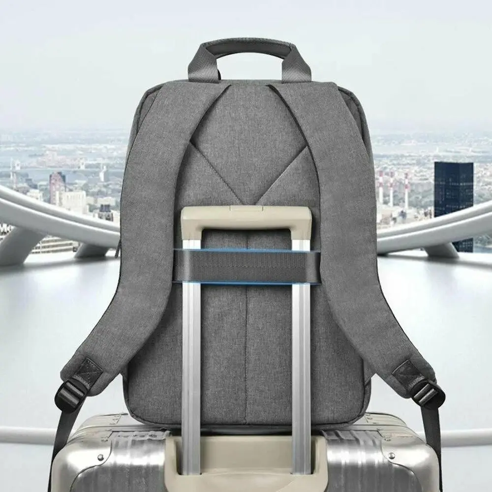Рюкзак для ноутбука Wiwu Minimalist Backpack 15.6 Grey - фото 5