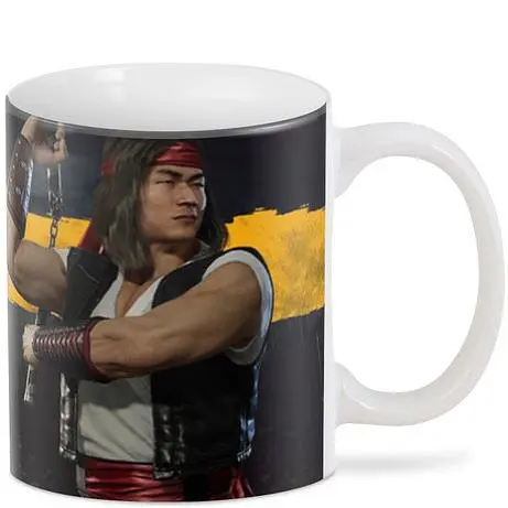 Кухоль GeekLand Mortal Kombat Мортал Комбат лю кан MK.02.46 330 мл білий - фото 3