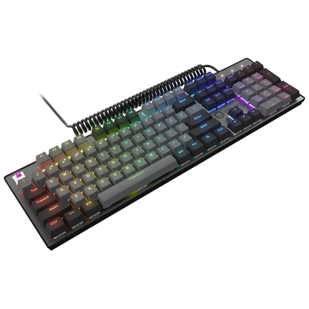 Клавиатура Lorgar Azar 514 RGB USB UA Black (LRG-GK514B-UA) - фото 2
