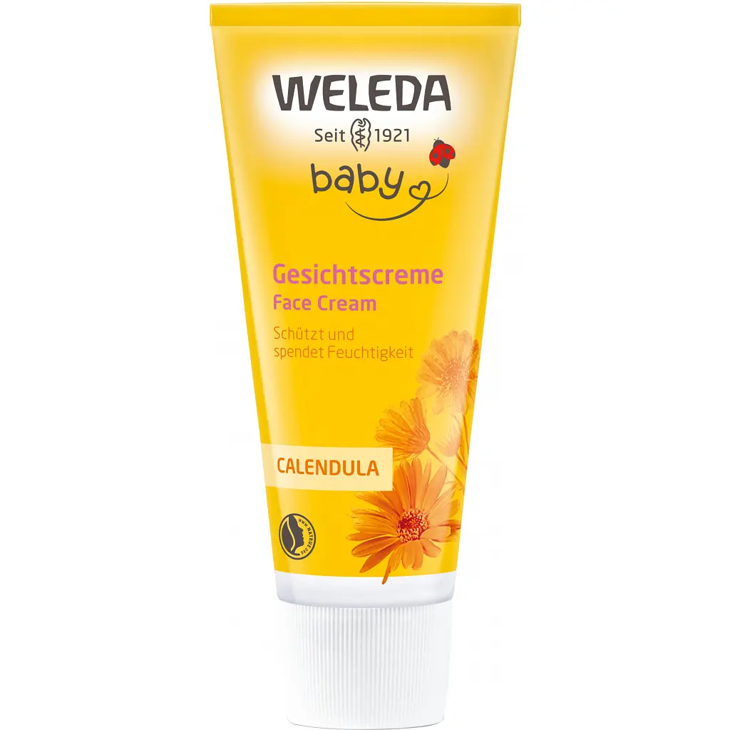 Дитячий крем Weleda Календула дитячий крем для обличчя 50 ml (4001638096614) - фото 2
