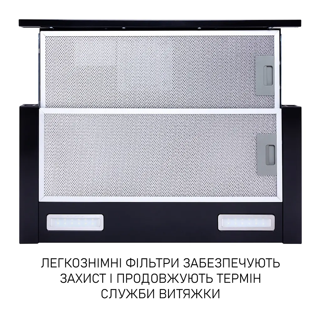 Витяжка телескопічна Minola HTL 6615 BL 1000 LED - фото 5