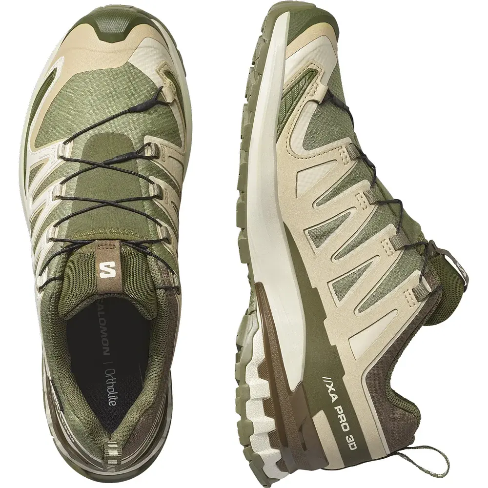 Кроссовки Salomon XA PRO 3D V9 GTX 9 Deeplichengreen/Safari - фото 5