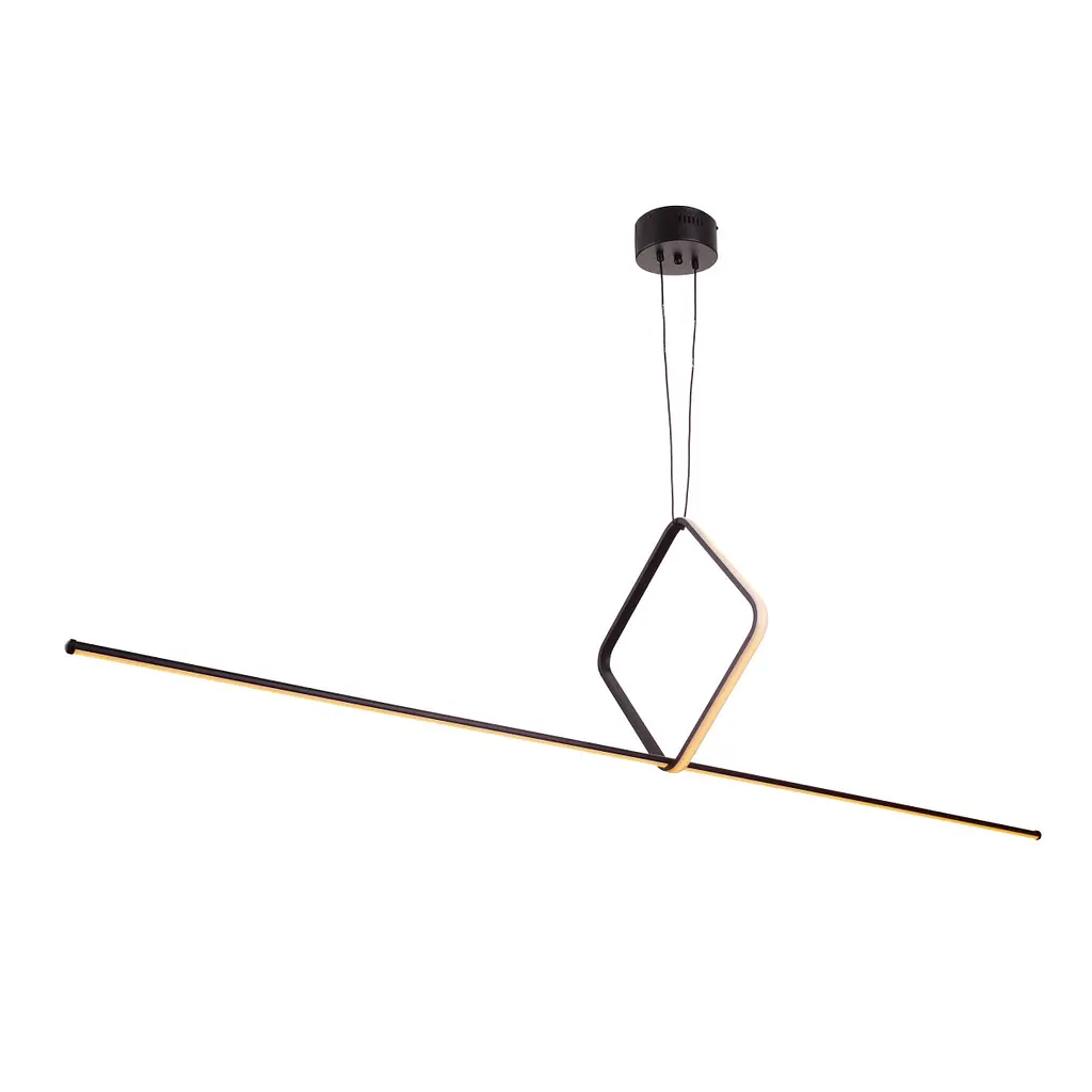 Світильник стельовий Brille підвісний BL-734S/30W WW BK - фото 3