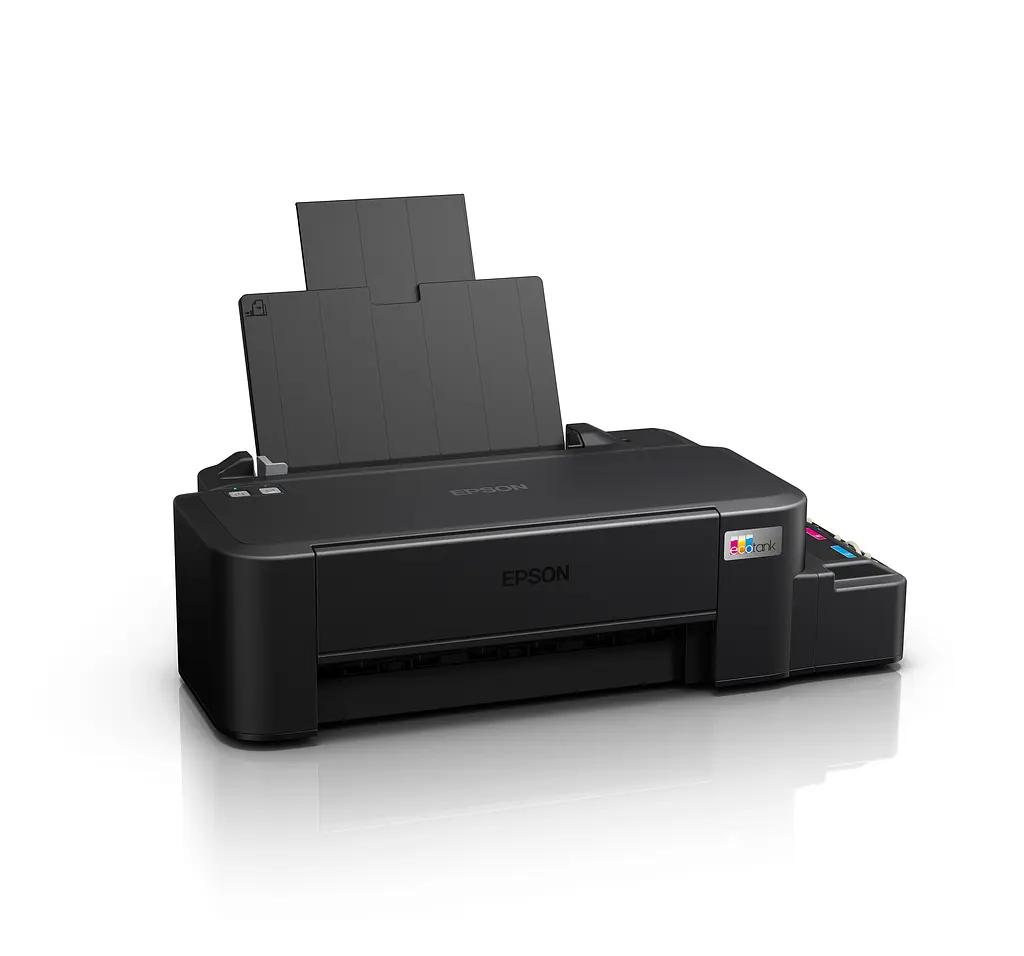 Принтер струменевий колірний A4 Epson L121, Black, 720х720 dpi, до 9/4.8 стор/хв, USB, вбудовані СНПЧ по 40 мл, чорнило 664 (C11CD76414) - фото 4