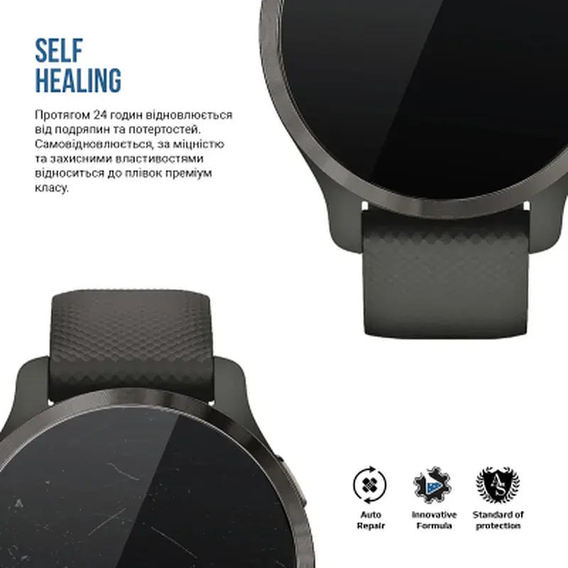 Плівка захисна Armorstandart Matte hydrogel Garmin Venu 2S 6 pcs (ARM92030) - фото 3