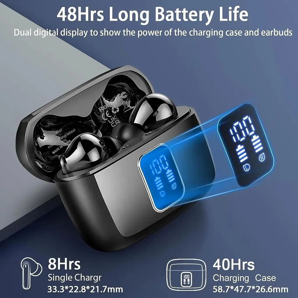 Бездротові навушники Bluetooth 5.3 - фото 5