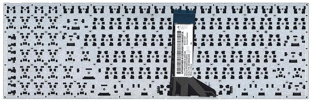 Клавіатура для ноутбука Asus (X551, X551CA) Black, (No Frame) - фото 2