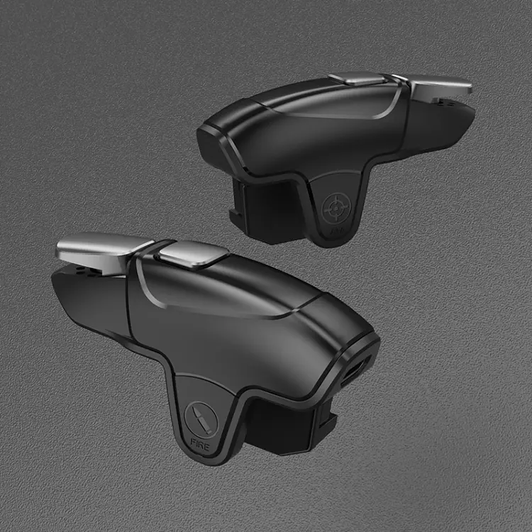 Ігровий макросный тригер зовнішній джойстик для телефону смартфона Memo AK02 ігрові кнопки Black (18541) - фото 2