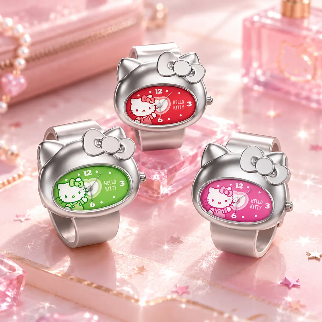 Годинник-каблучка кварцовий Pop Top Hello Kitty – Стильна мандрівка (26SB-006) - фото 3