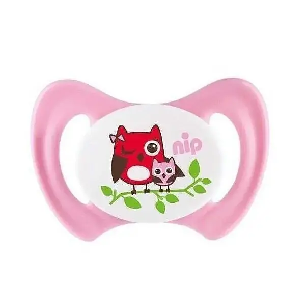 Пустушка Nip Miss Denti №2, силіконова, 5-13 міс., рожевий (31801) - фото 2
