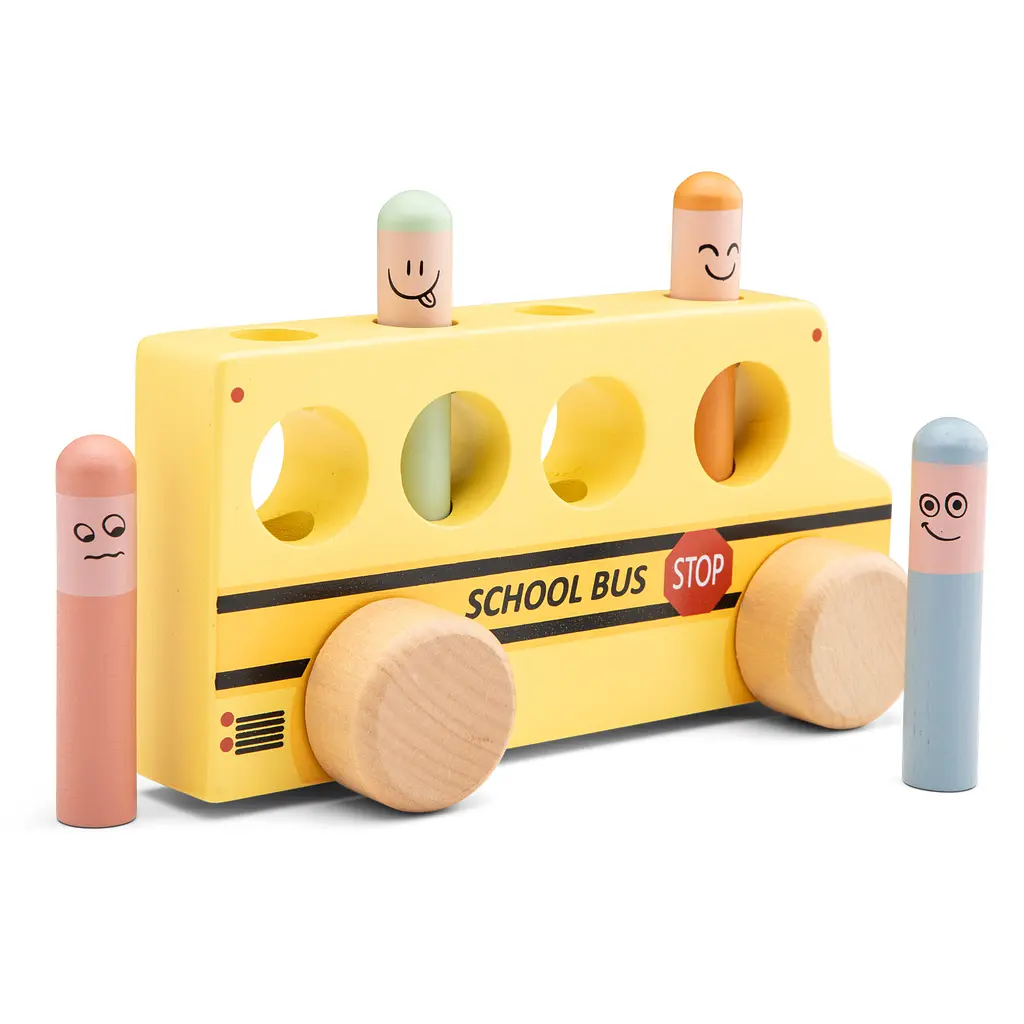 Розвивальна іграшка New Classic Toys Шкільний автобус (10547) - фото 3