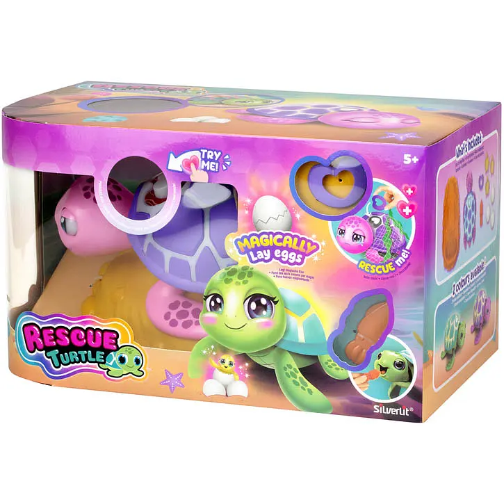 Інтерактивна іграшка Silverlit Rescue Turtle Врятуй Черепаху рожева (88634) - фото 9
