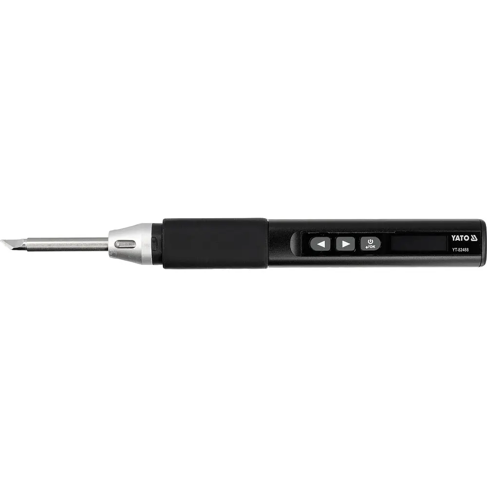 Паяльник портативний Yato цифровий акумуляторний USB-C T12 (YT-82488) - фото 6