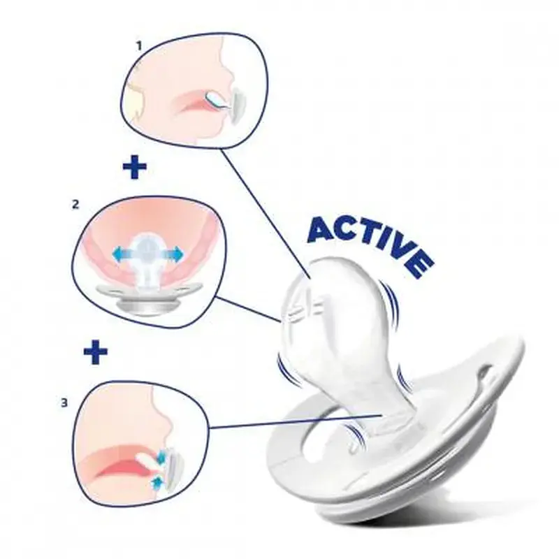 Пустушка Chicco Physio Comfort силіконова від 6 до 16 місяців рожева (74913.11.00.00) - фото 3