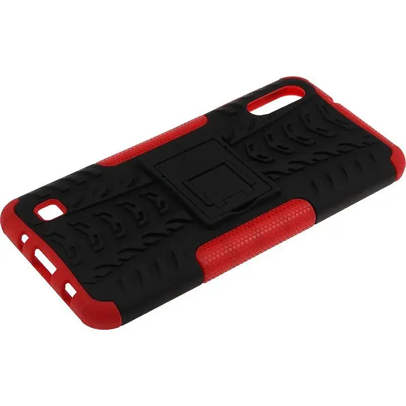 Чохол-накладка Toto Dazzle Kickstand 2 in 1 Case Samsung Galaxy A10 Red - фото 5