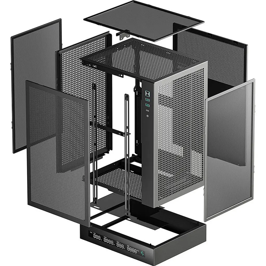 Корпус Deepcool CH170 Digital Black (R-CH170-BKNPI0D-G-1) [146736] - фото 11