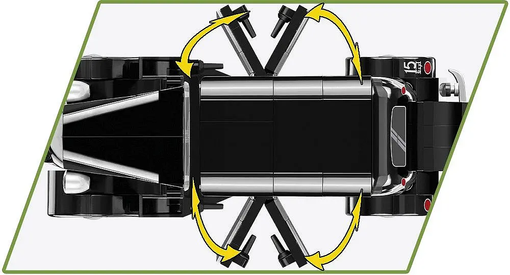 Конструктор COBI автомобіль Citroen 15CV six D 1:35 2267 - фото 6