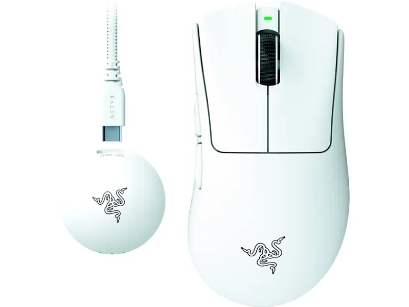 Миша Razer DeathAdder V4 PRO White (RZ01-05330200-R3G1)