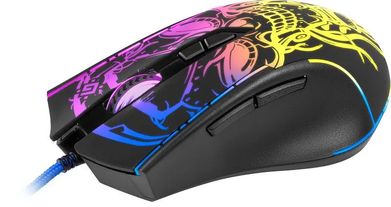 Компьютерная мышка Defender Bulletstorm GM-928 игровая 7200dpi. 7кн. (52928) - фото 3