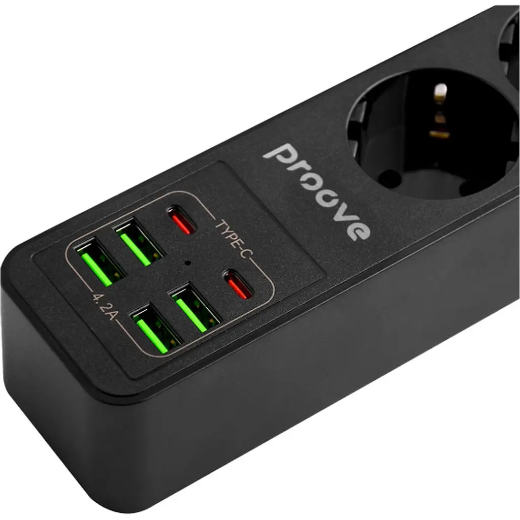 Мережевий фільтр Proove Power Strip P-03 (PSP342420001) [113908] - фото 5