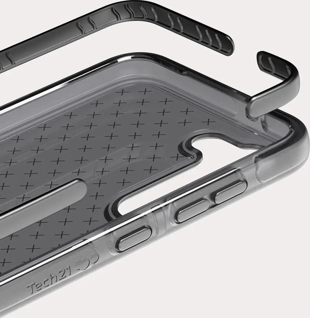 Протиударний силіконовий чохол Tech21 Evo Check для Samsung Galaxy S24 Plus/S25 Plus (6.7") Black - фото 4