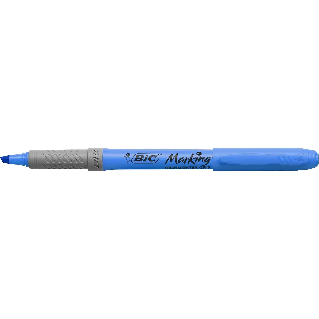 Маркер Bic текстовиділювач Grip, блакитний (bc811931) - фото 2