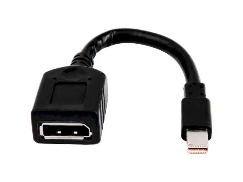 Адаптер PNY Mini DisplayPort to DisplayPort Black (QSP-MINIDP/DPV3)