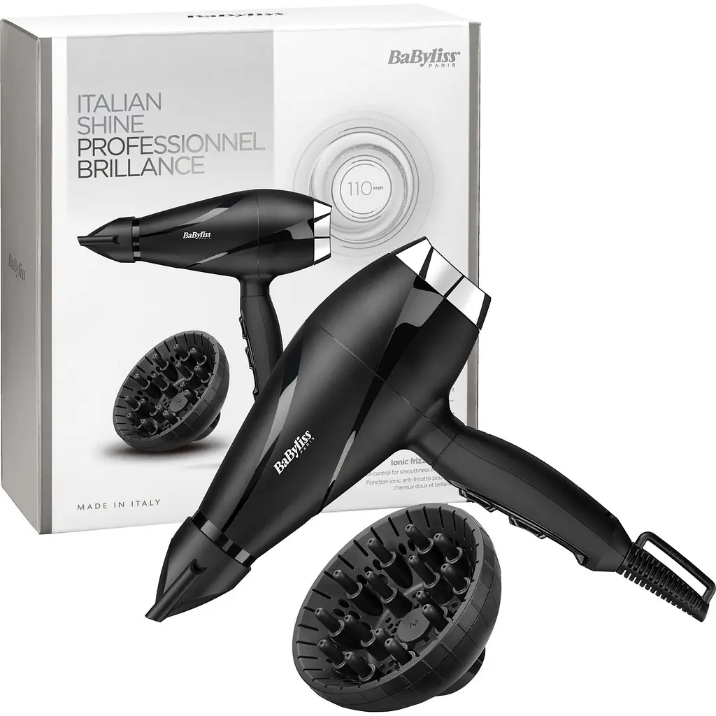 Фен Babyliss 2200 Вт чорний (6713DE) - фото 6