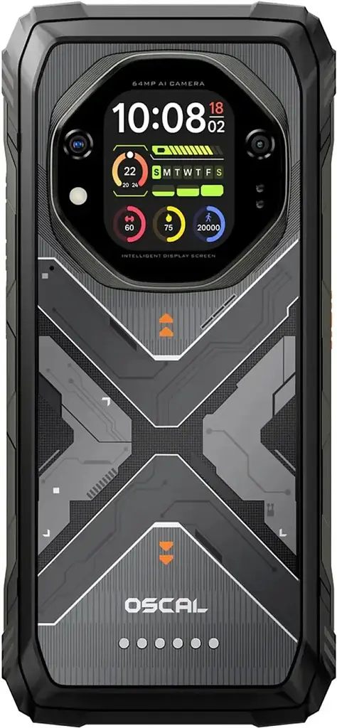 Смартфон Blackview Oscal Tank 1, 16/512GB Black (Global) - фото 3
