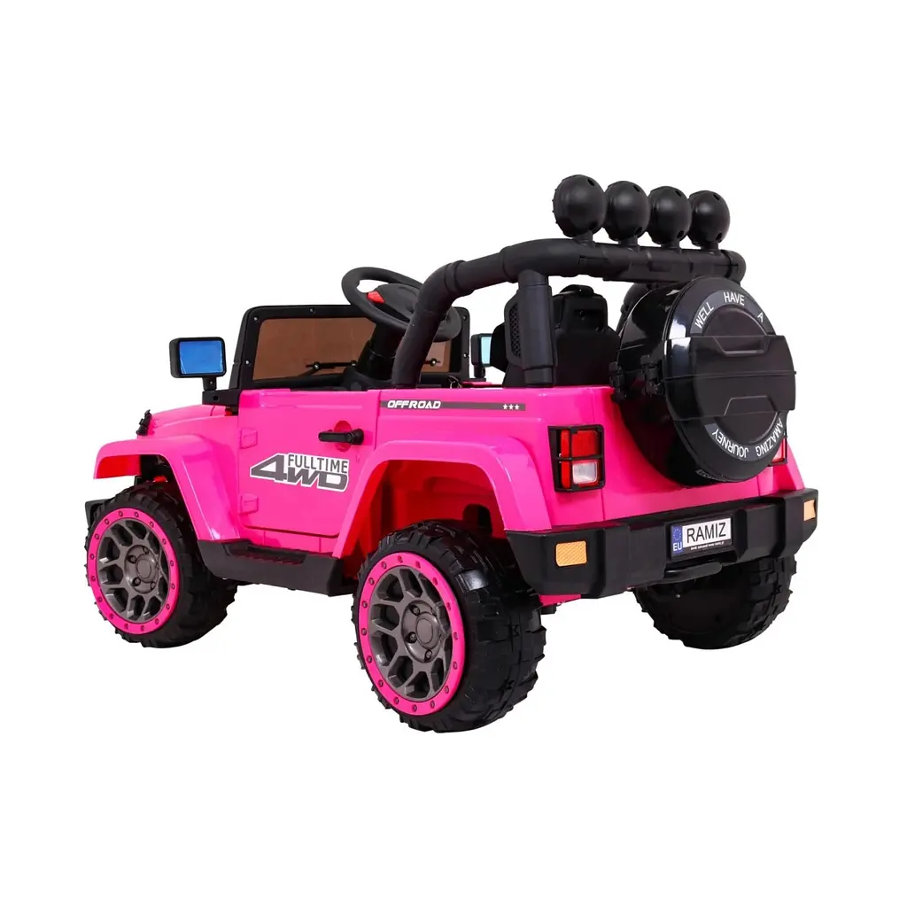 Електромобіль Ramiz Full Time 4WD Audio LED 12 В,білий (PA.BRD-7588.BIA) - фото 20