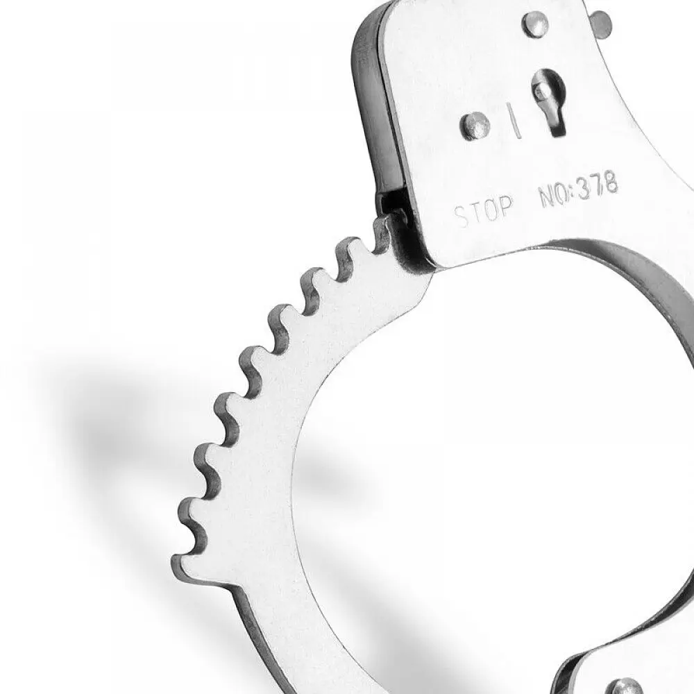 Наручники Easy Toys Metal Cuffs - Silver - фото 3