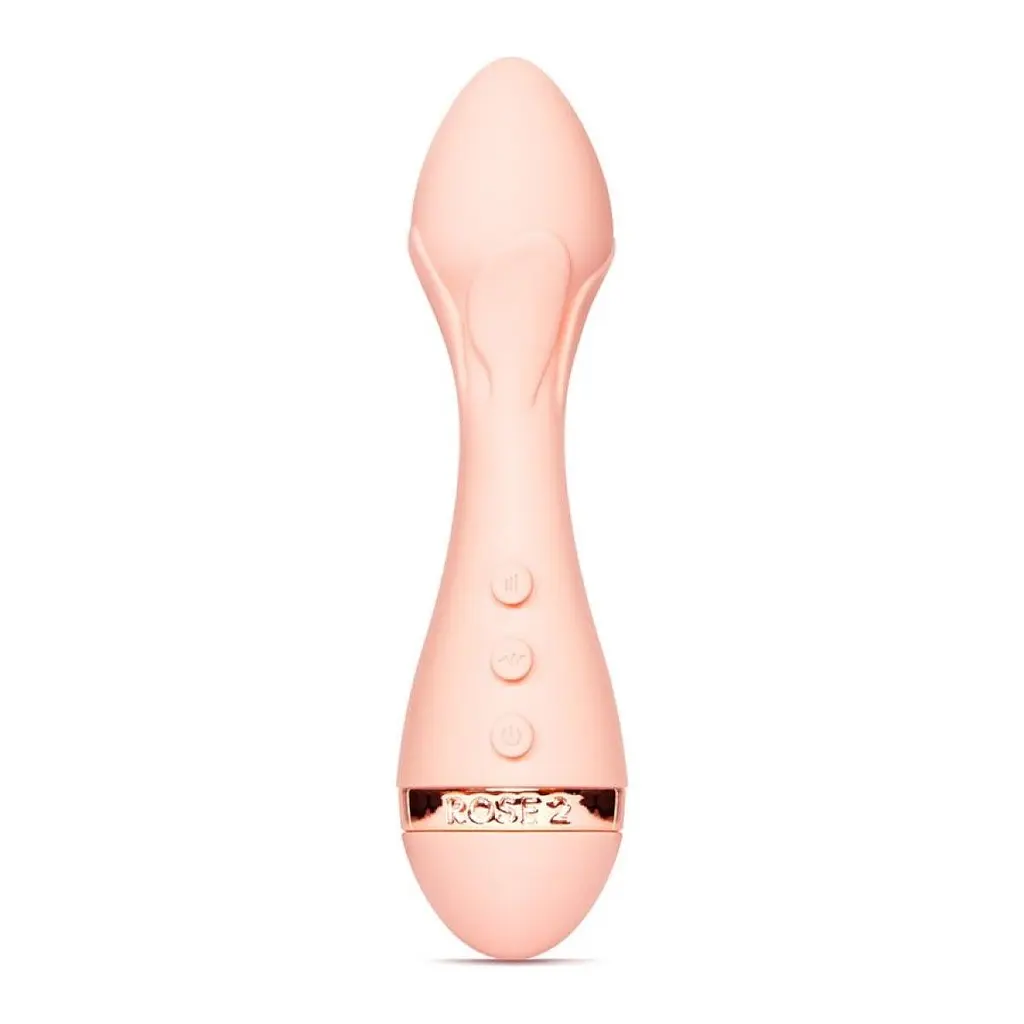 Вібратор Vush Rose 2, 13.5 см (помаранчевий)