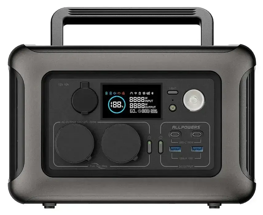 Портативна зарядна станція AllPowers R600 299Wh 600W - фото 3