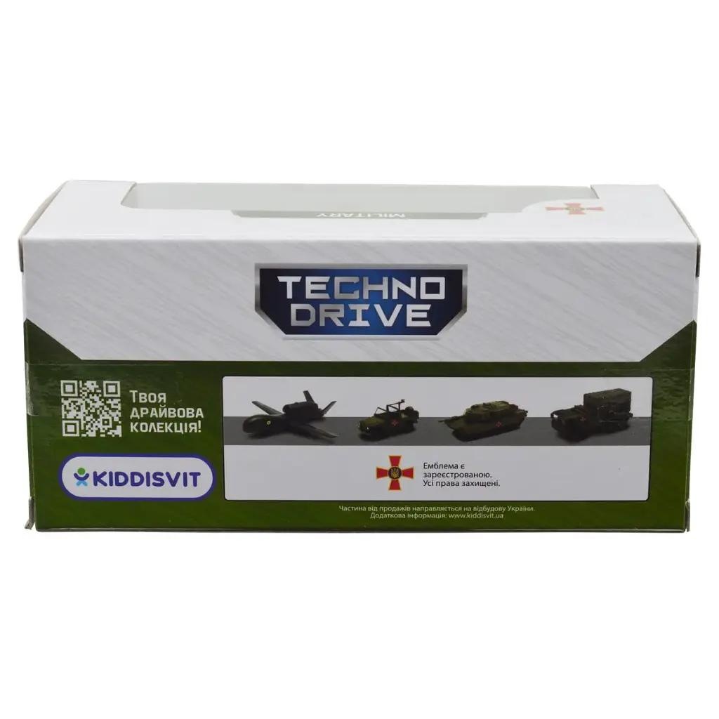 Машинка для дітей TechnoDrive Реактивна система залпового вогню (250330W) - фото 4