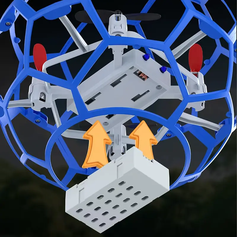 Літак на радіокеруванні SCHE L0717 Ball Drone Blue - фото 2