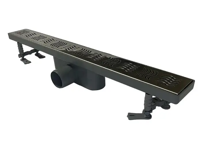 Душовий канал Maxiflow Classic Line 60 см решітка Хвиля 4012.0Y050K.060.1 - фото 5