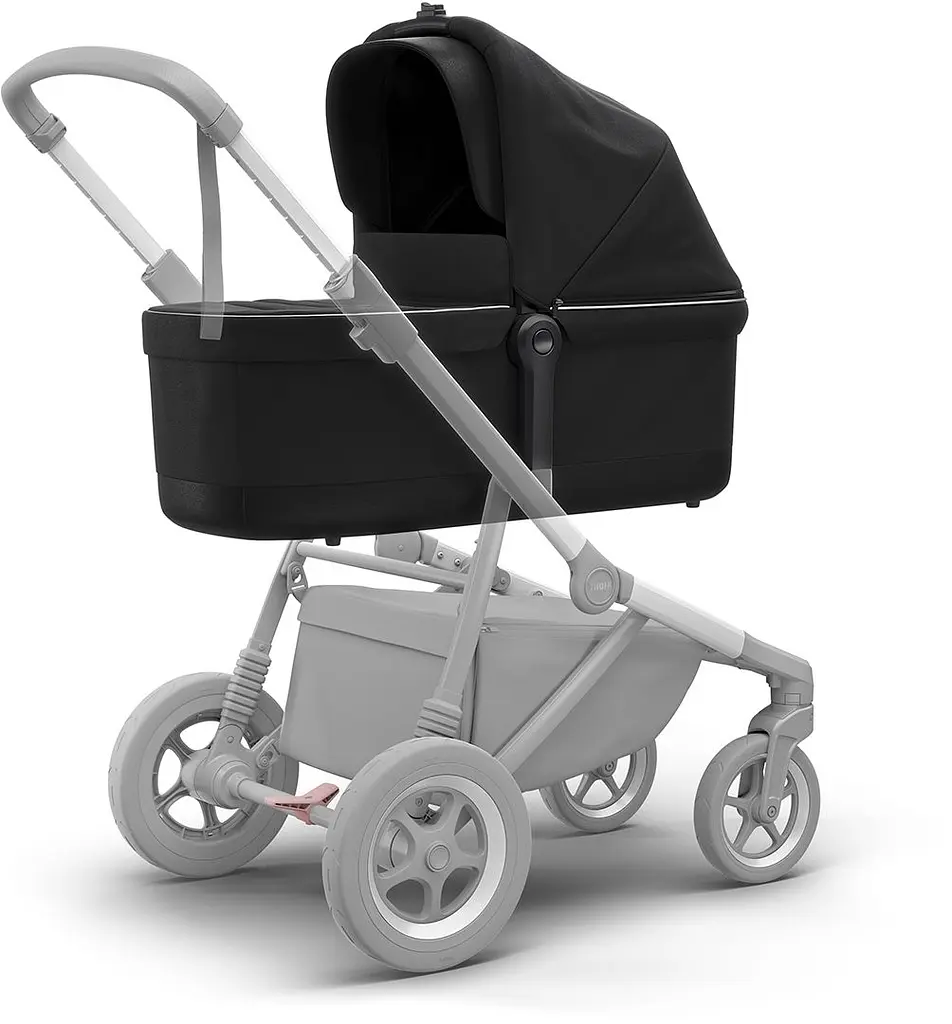 Люлька Thule Sleek Bassinet Midnight Black (TH 11000101) - фото 2