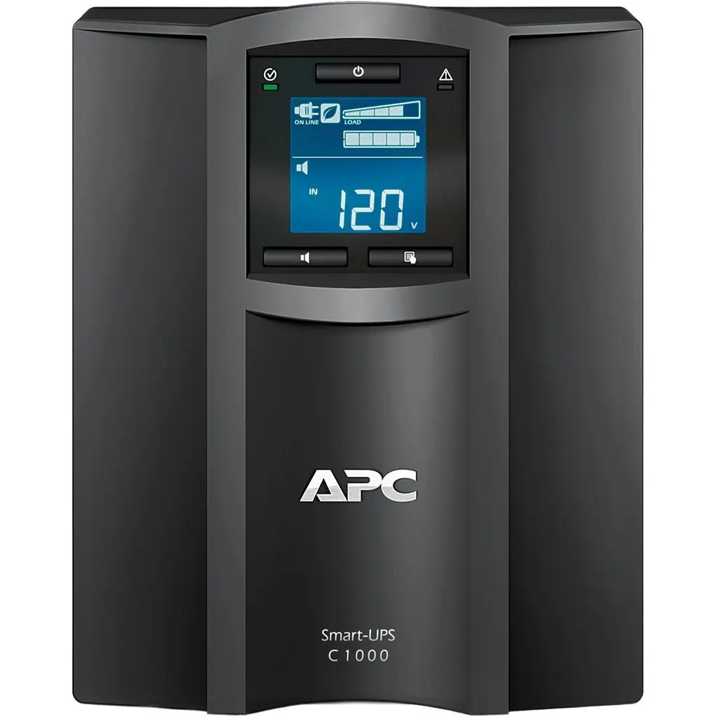 Источник бесперебойного питания (ИБП) APC Smart-UPS C 1000VA 230V LCD IEC (SMC1000IC) [137968] - фото 2