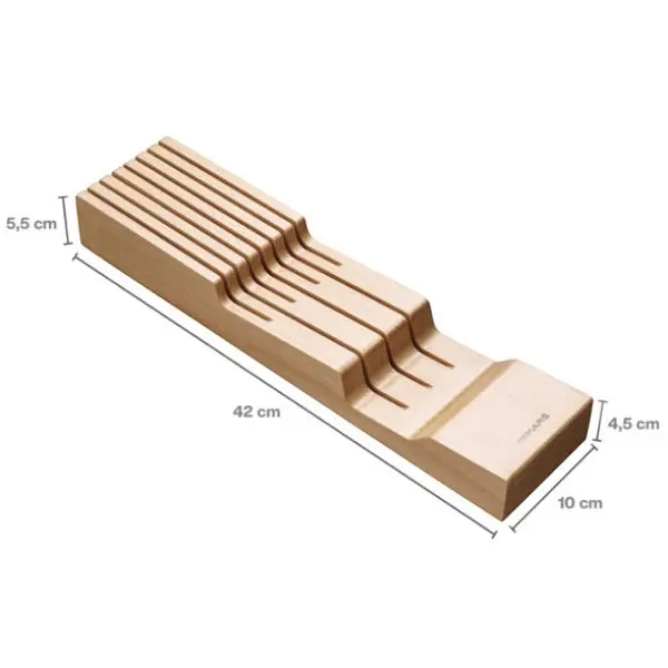 Підставка для зберігання ножів Wooden Fiskars (1075839) - фото 2