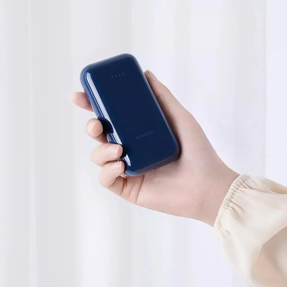 Повербанк Xiaomi Mi 10000 mAh 33W Pocket Version Pro Blue (PB1030ZM) - фото 7