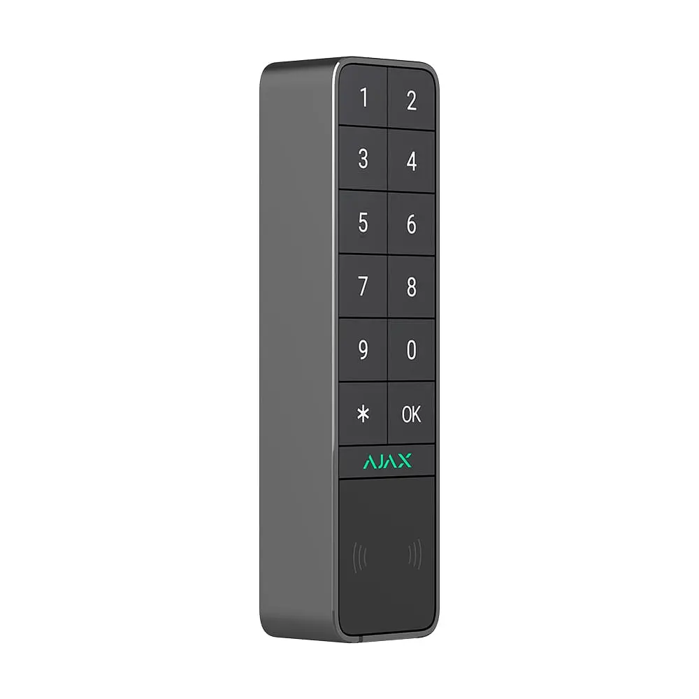 Бездротова клавіатура Ajax Keypad Outdoor Graphite вулична IP66 (26-00583) - фото 3