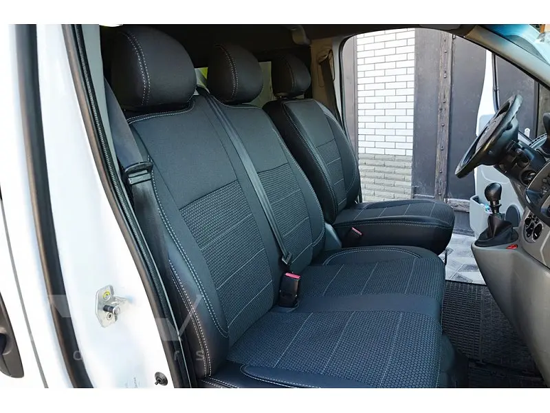 Авточохли модельні MW Brothers для Nissan Primastar ( 1+2 ) c 2002 - фото 8