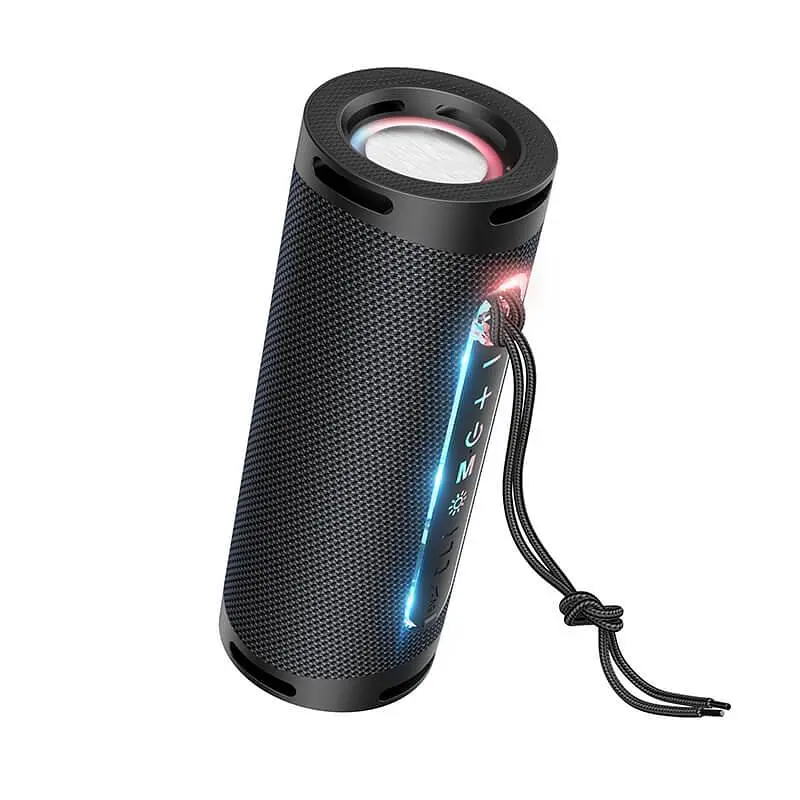Портативна акустика Hoco Dazzling pulse sports BT speaker HC9 до 5 годин чорна - фото 2