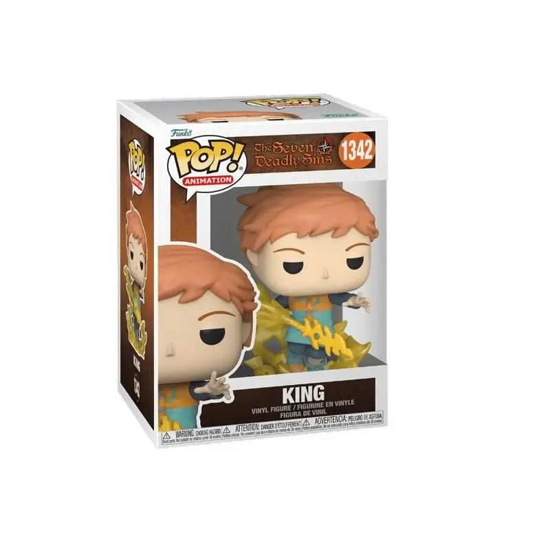 Фігурка Funko Pop Фанко Поп The Seven Deadly Sins King Сім смертних гріхів Кінг 10 см SDS K 1342 - фото 3