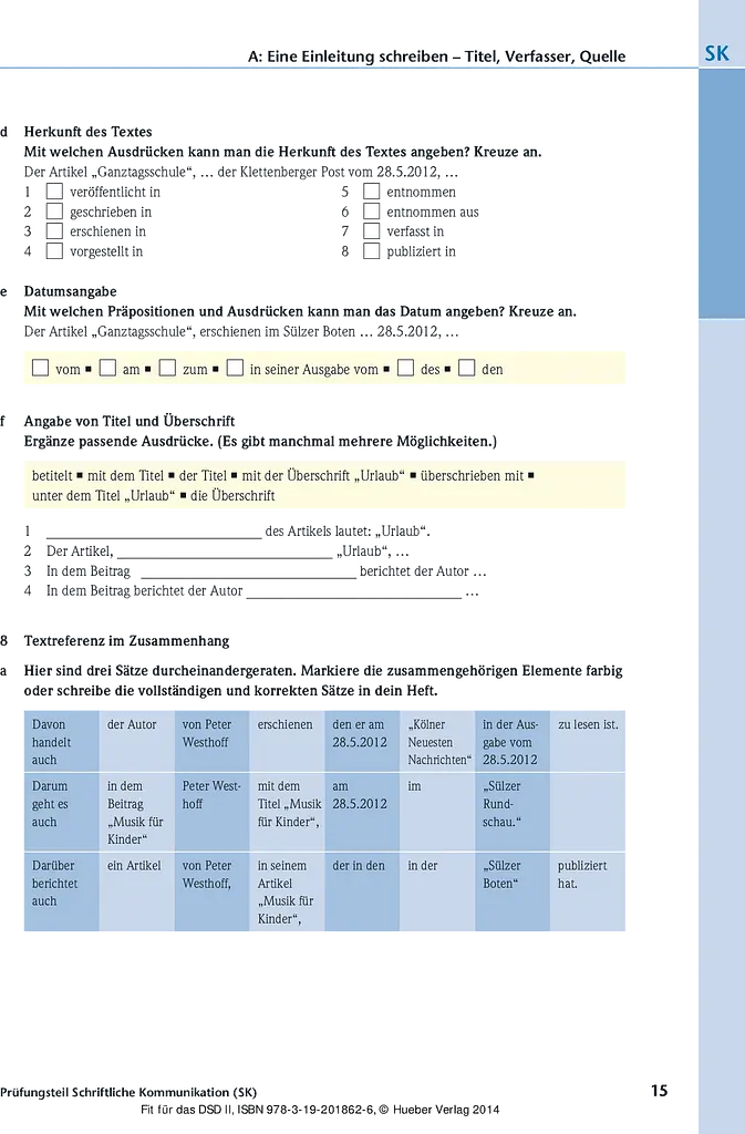 Fit fur das DSD II, Ubungsbuch mit integrierter CD - фото 11