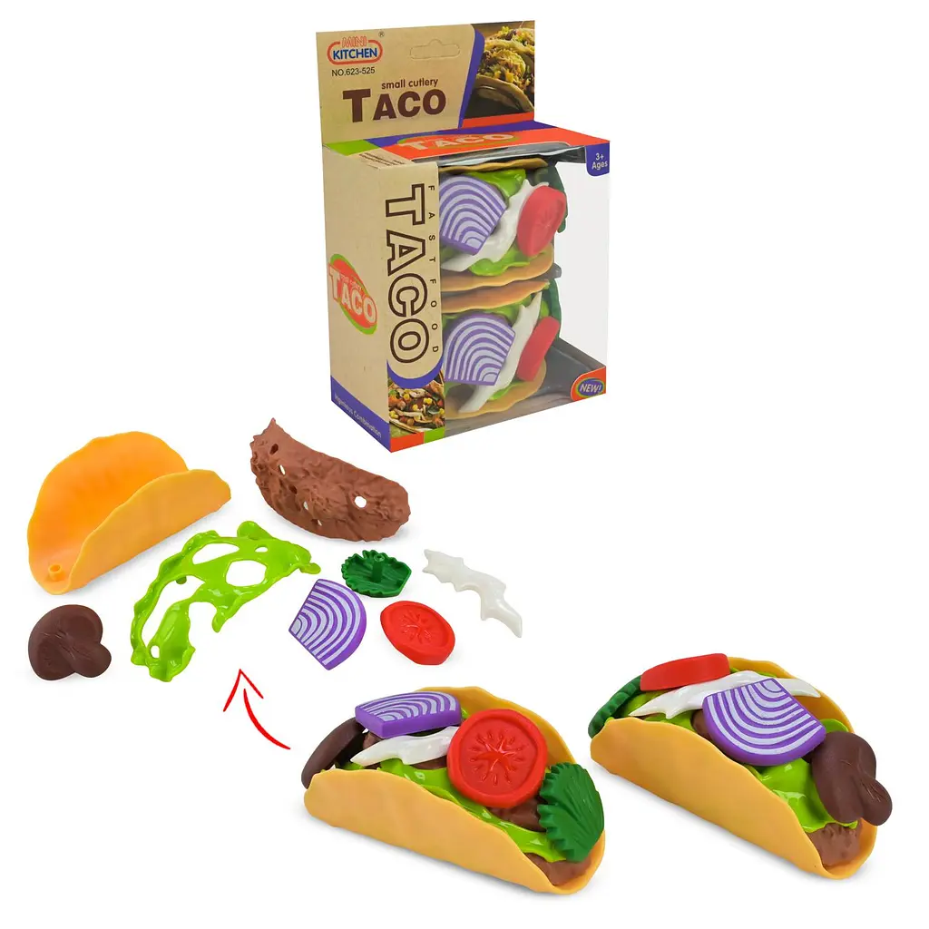 Розбірний ігровий набір імітації їжі Fast food (623-525)