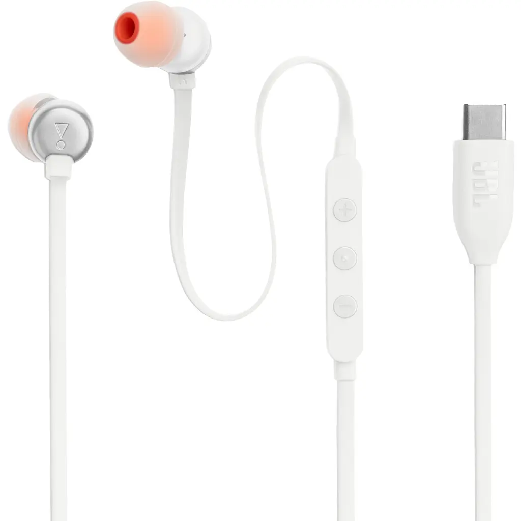 Навушники JBL Tune 310C USB-C White (JBLT310CWHT) - фото 2