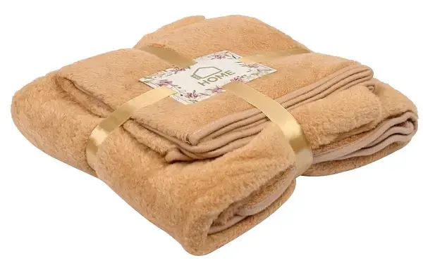 Набір рушників Idea Home Beige 2 шт. бежевий (RZ101-1) - фото 2
