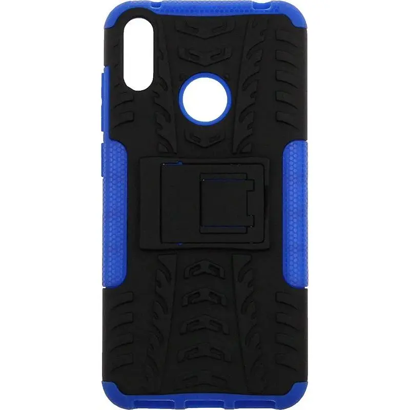 Чехол-накладка Toto Dazzle Kickstand 2 in 1 Case HuAwei Y7 Pro 2019/Enjoy 9 Blue - фото 4